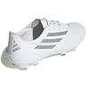 Adidas Adizero F50 4 Leather FG White Silver Metallic Мужские кроссовки Cloud-White Core-Black GX3911