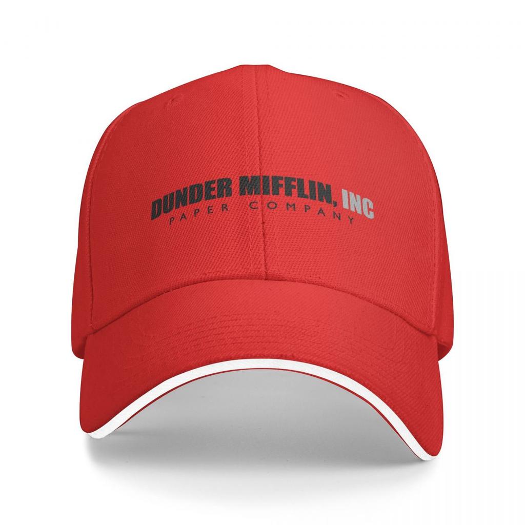 Dunder Mifflin Paper Company Golf Cap Merch Leisure TV Show The Office Snapback Cap for Unisex Women Daily Running Golf