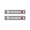 2Pcs Auto Windshield Wiper Laser Sticker Car Styling Decal for Peugeot 208 308 408 508 2008 3008 4008 5008