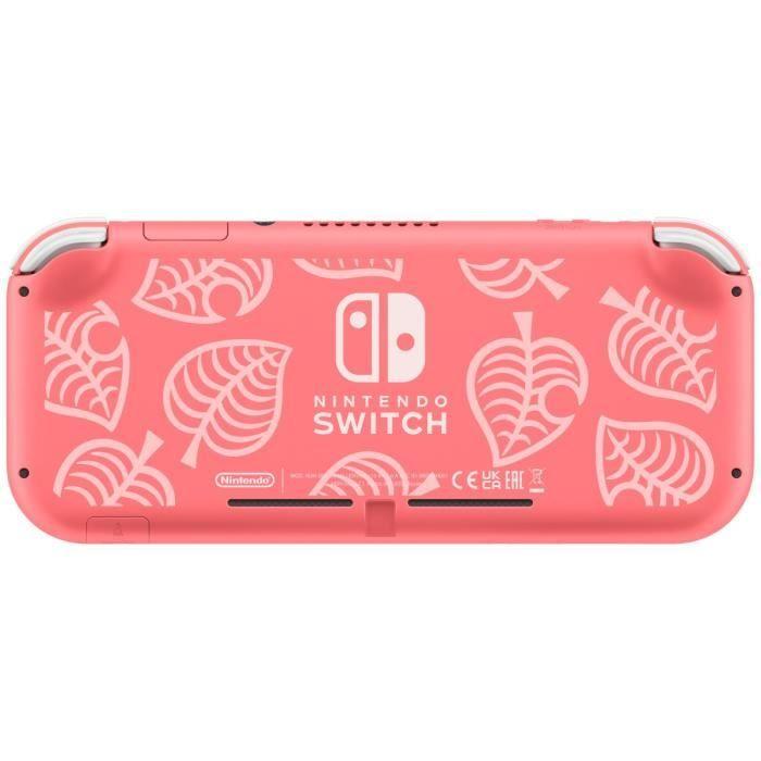 Console Portable Nintendo Switch Lite • Édition Limitée Marie Hawaï + Animal Crossing: New Horizons (Pré-installé)