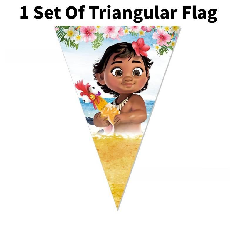 Набор праздничной посуды Моана Тарелки Салфетки Столовые приборы Детские украшения Праздник