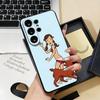 D-Daria Phone Case For Samsung S26 S25 S24 FE S23 S22 S21 Plus S20 Ultra Note20Ultra Black Soft Shell
