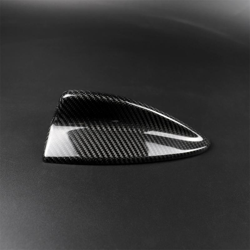 Real Carbon Fibre Antenna Shark Fin Trim Cover for BMW 3 Series E90 E92 M3 E46 M3 Antenna Trim