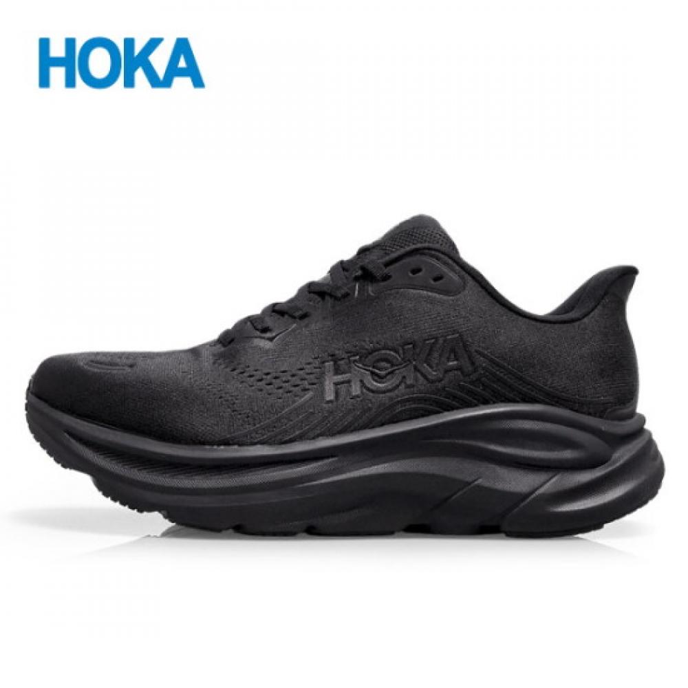 Hokaoneone Clifton 11 Wide Daily Riding Shoes Black 1177538 Bblc