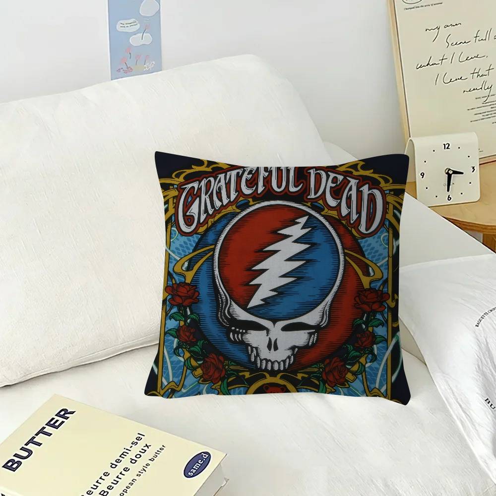 Альбом G-Grateful D-Dead band Наволочка Дюймы Сельский Декор Домашние Декоративные Подушки для Дивана