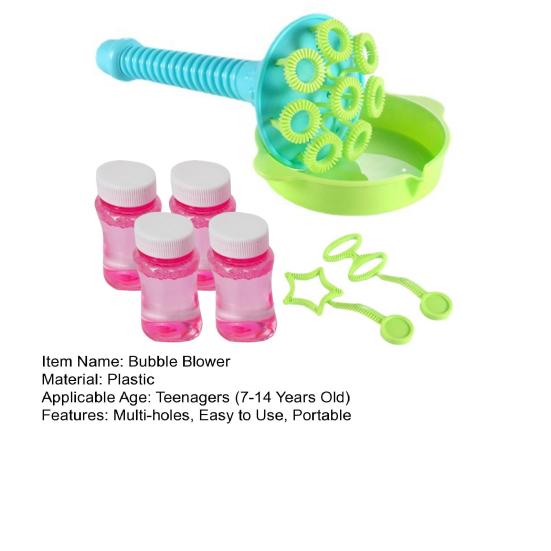Детская труба-мыльница с наполнителем для мыльного раствора, палочка для выдувания пузырей с несколькими отверстиями, игрушка для мальчиков и девочек, выдувающая мыльные пузыри