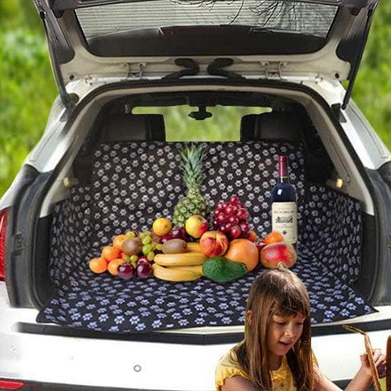 Car Trunk Mat Protector Dog Blanket Mat For Car Anti Slip Auto Vehicle Back Trunk Liner Rear Seat Pet Trunk Liner Adaptable Fit