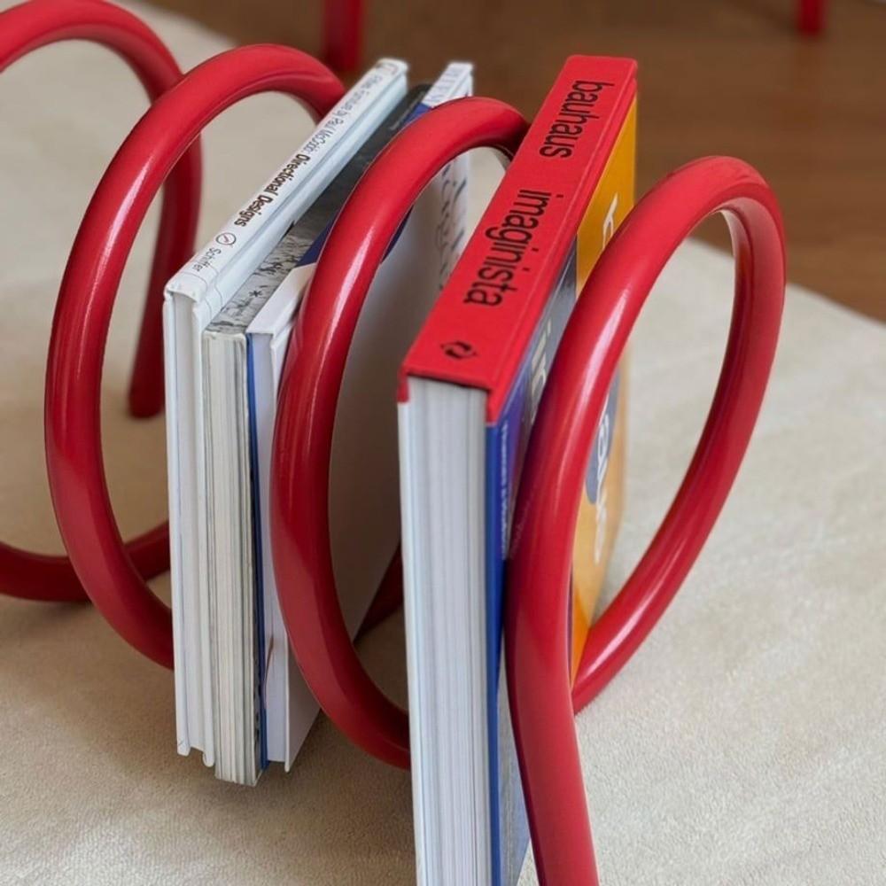 Спиральные книжные полки Книжная полка цвета дофамина Модные аксессуары Стеллажи для книг Декор для кабинета