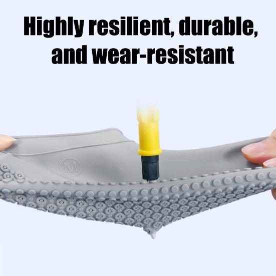 1 пара Водонепроницаемые чехлы на обувь от дождя Нескользящие Силиконовые Многоразовые Бахилы Мужские Женские Для Путешествий На Открытом Воздухе Защита для Обуви от Дождя