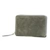 ZOU Bifold Wallet Round Middle Wallet AN204 [Nerd] Gray/15