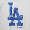 Футболка New Era MLB La Dodgers Drawing Heather Gray 15147543