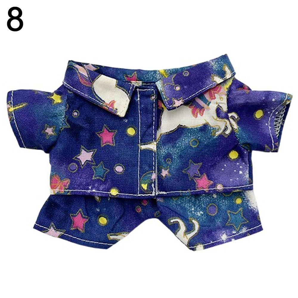 Outfit Cotton Stuffed Mini Clothes Doll Shirt 20cm Doll Clothes Doll Undercoat Firut Sleep Clothes