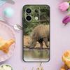 Animal Rhino Case For Xiaomi Redmi Note 13 11 10 12 14 15 Pro Plus Cover For Redmi 15 14C 10C 13C 12C 15C