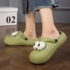 New Fashion Shoes Couple Style Cute Beach Sandals Women Summer Outdoor Casual Slippers Summer Soft Anti Slip Thick Sole Shoe
