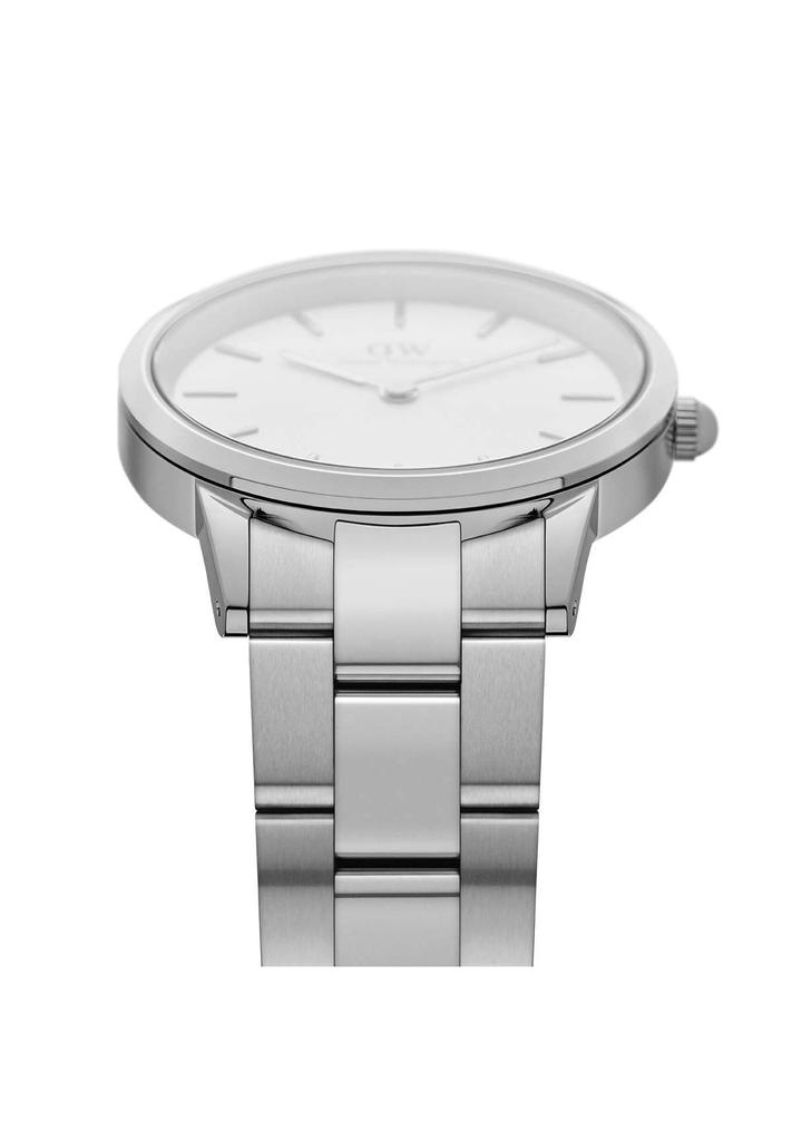 Daniel Wellington Iconic Link 28mm Rose Gold Watch White