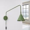 NOX olive green wall lamp