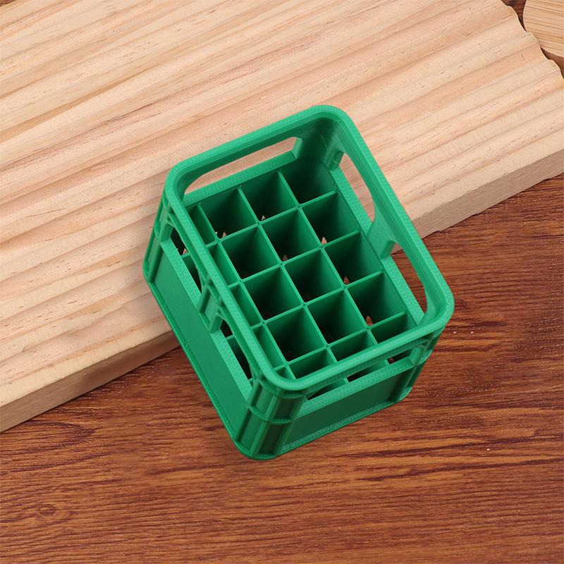 3D-печатная коробка для хранения аккумуляторов DIY пивной ящик Нет. 5 АА Нет. Складываемая корзина для хранения 7 батареек ААА/