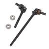 1/10 RC Front CVD Drive Shaft Set High Strength Alloy Front Axle Driveshaft for VP F10 RC Crawler Ca
