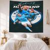 Blue Haaland Wall Decor Tapestry Art For Pet Memorial Birthdaywedding Party Backdrop Family Gift