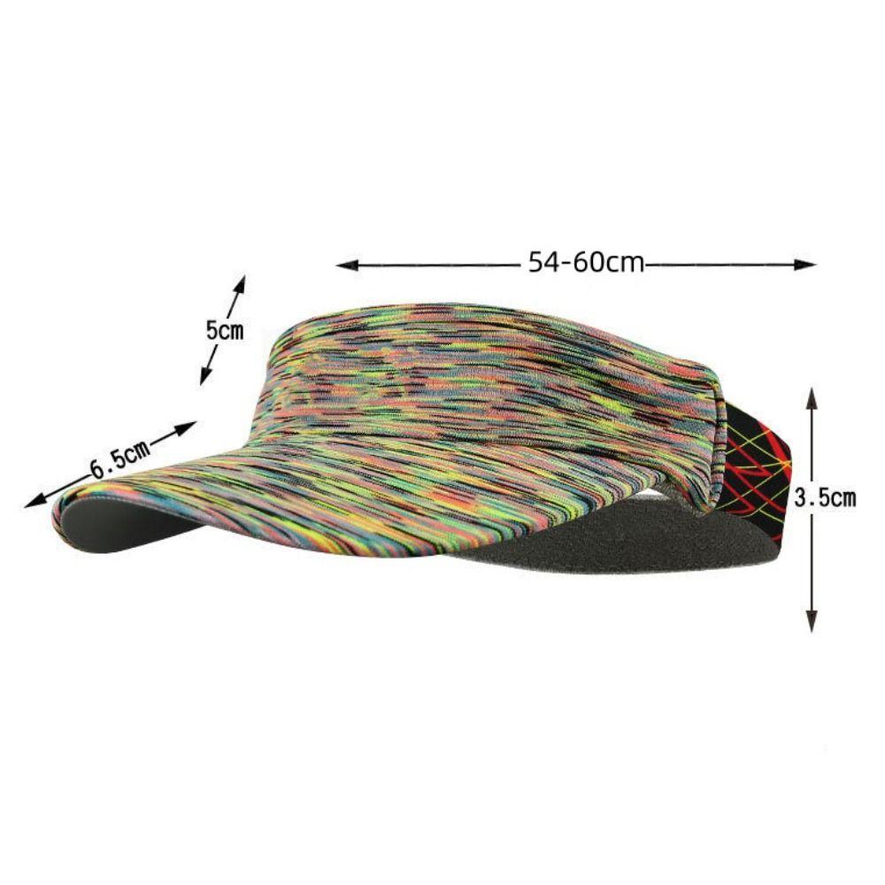 Дышащая шляпа-цилиндр с открытым верхом, быстросохнущая спортивная шляпа, летняя кепка-козырек без верха, женская, мужская