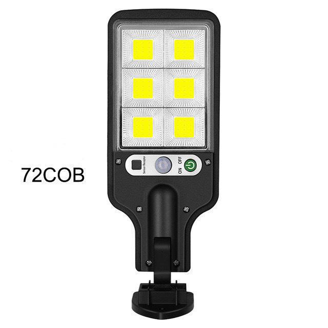 1 шт. COB/LED Солнечный светильник Уличный светильник Работающий от солнечного света Настенный Водонепроницаемый Датчик движения Уличный Садовое украшение