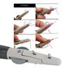 2PCS Manual Operation Fishing Hook Tier Tool Lightweight Fishing Line Tie Tool  Fishing Line Tying