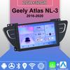 Android Carplay автомобильное радио для Geely Atlas NL-3 2016-2020 мультимедийный проигрыватель головное устройство стерео GPS навигация BT WIFI 2+32 ГБ