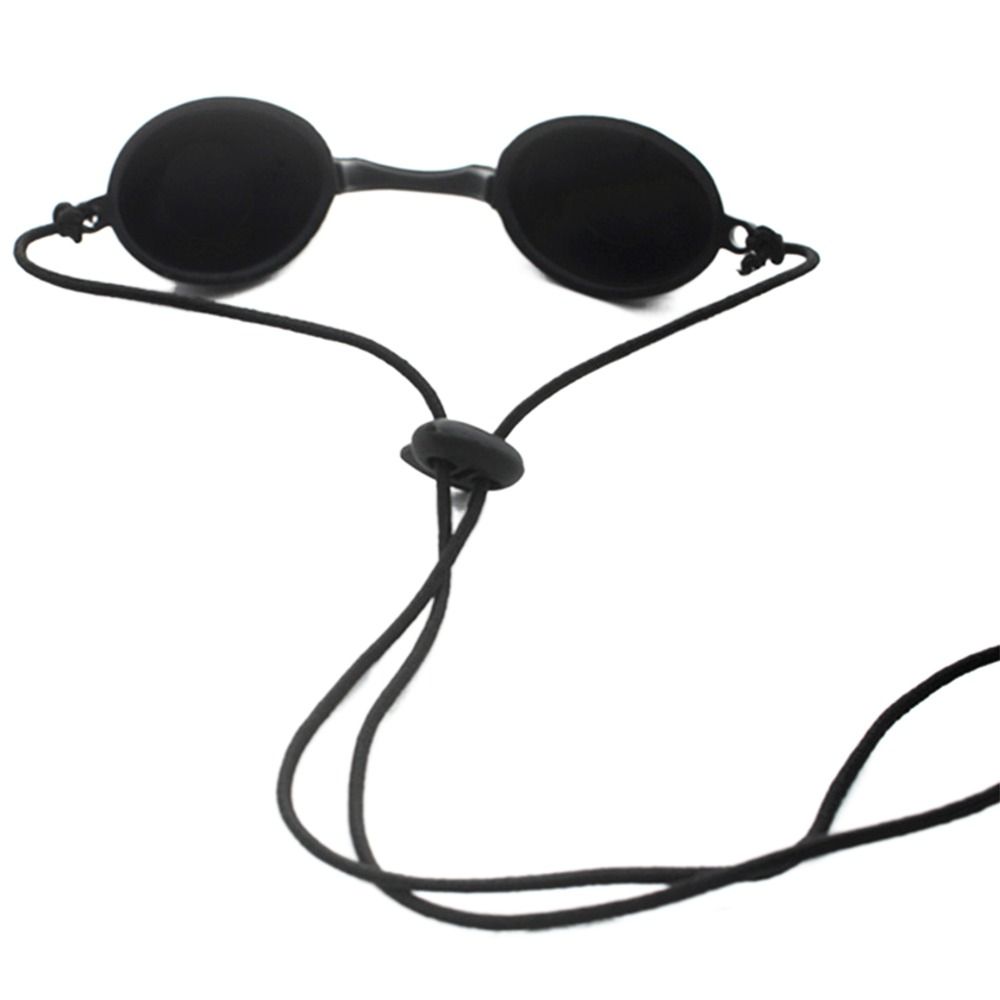 Регулируемая защитная повязка на глаз силиконовые очки для загара лазерная защитная маска для глаз в помещении и на открытом воздухе