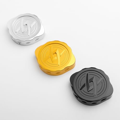 Крышка радиатора для Kawasaki Z900RS SE CAFE 2021-2022 / Z650RS Алюминиевый сплав (Золото)