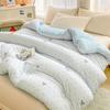 OEING Double-Layer Crinkled Gauze Winter Quilt