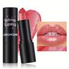 Fine Shimmering Pearlescent Lipstick Velvet Highly Pigmented Dazzling Lipstick Non-stick Cups Easy To Color Lip&Cheek Dual-use