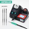 Паяльная станция Aifeng A5 2023 - 2-секционный расплавитель припоя, мгновенный нагрев, автоматический спящий режим, электрический паяльник 210.