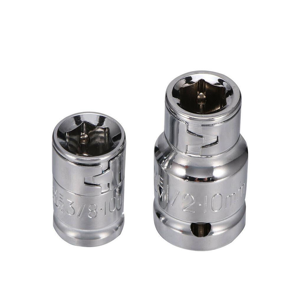 Набор насадок 40 в 1 Spline, шестигранных и звездообразных бит Torx, диаметр 3/8, 1/2 дюйма, длинный шестигранный ключ с коротким вылетом и