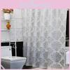 European Waterproof Shower Curtain Mold Resistant Home Use Bathroom Privacy