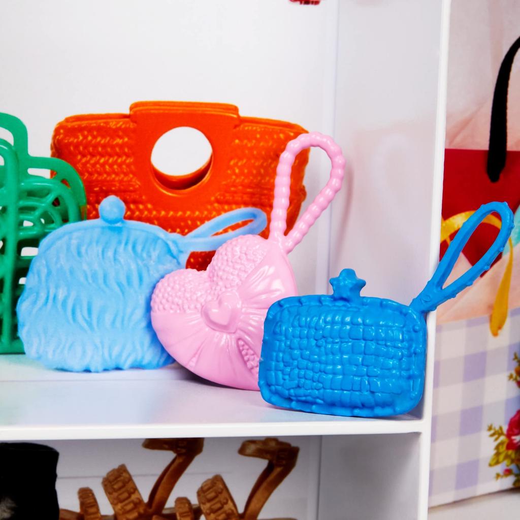 Mattel Барби и Розовый Шкаф Набор Модной Одежды Кукла Включает Куклу и Аксессуары Возраст от 3 лет GBK12 & (Переодевание и Дом) - - -