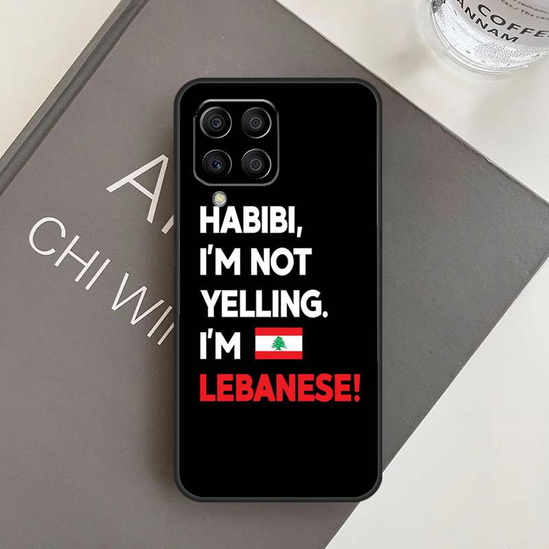 Lebanese Lebanon Flag Case For Samsung Galaxy M15 M35 M55 M56 M36 M16 M06 M31 M13 M33 M53 M12 M32 M52 M14 M34 M54