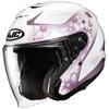 HJC HELMETS Motorcycle Jet Open with Sun Visor and Internal for the I31 Purple Size S Helmet, Face, Built-in Ventilation, Iona, HJH274, (MC8),