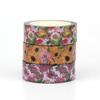 NEW 1PC 10M Deco Flowers Cactus Plants Traditional Tulip Washi Tape Set for Scrapbooking Journaling Masking Tape Cute Stationery