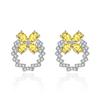 Lindon Copper Alloy Zircon Earrings Drop Earrings For Women Wedding Party Gifts