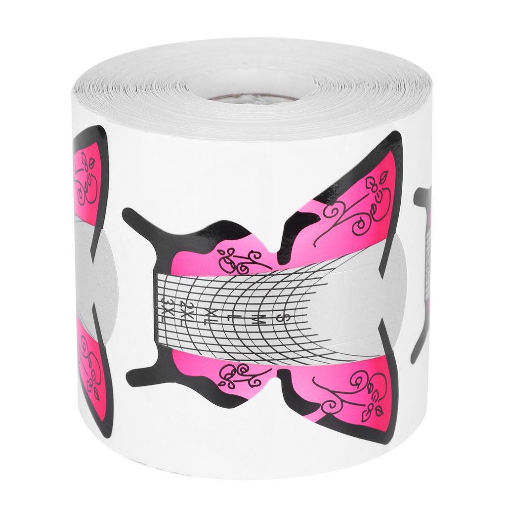 300pcs Nail Form DIY SelfAdhesive Manicure Nail Art Extension Form for Home Salon (B Style)