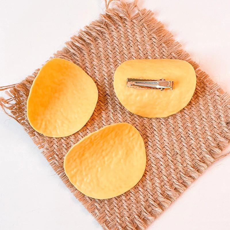 10 шт. Имитация Картофеля Креативная Заколка для Волос для Девочек Забавная Закуска Утиный Клюв Зажим Боковой Зажим Заколка Головной Убор Аксессуары для Волос