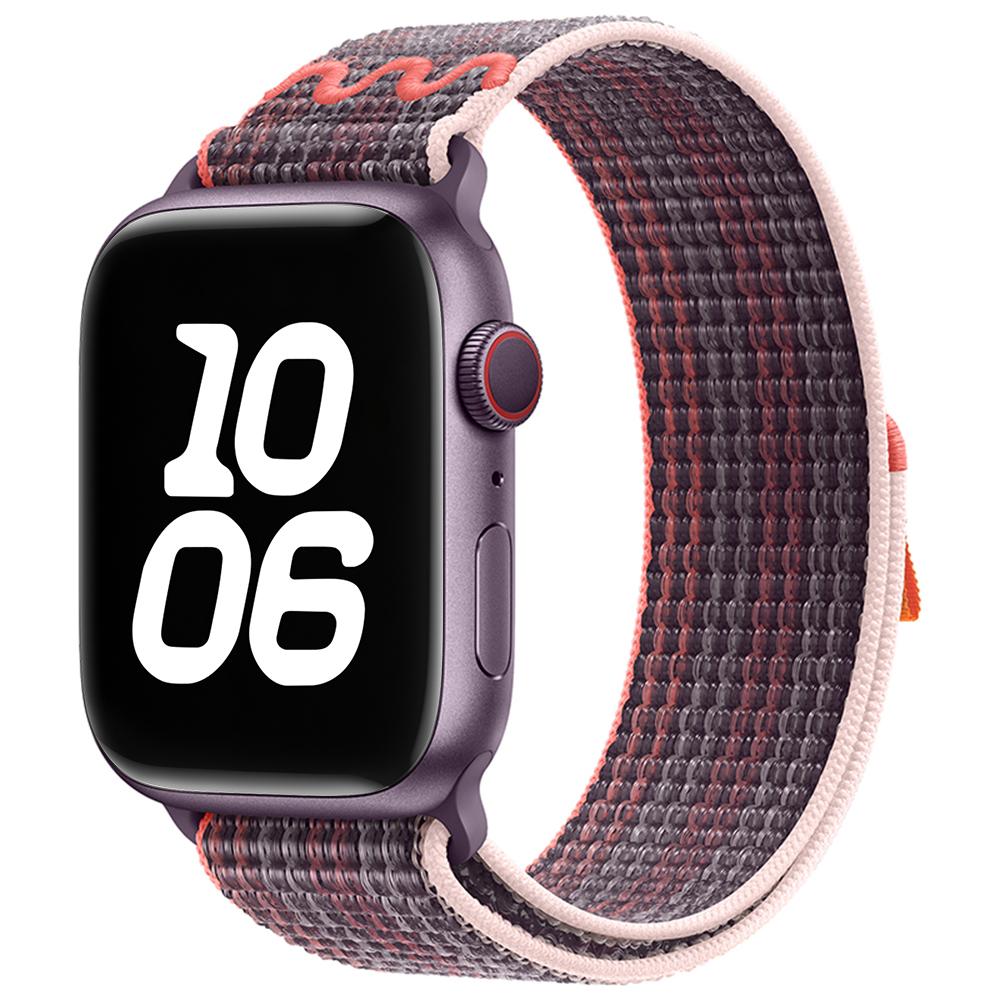 Нейлоновый ремешок-петля для Apple Watch 45 мм 44 мм 46 мм 40 мм 41 мм 38 мм 42 мм Correa Браслет iWatch Серии 11 10 6 Se 7 8 9 Ultra 3 2 49 мм