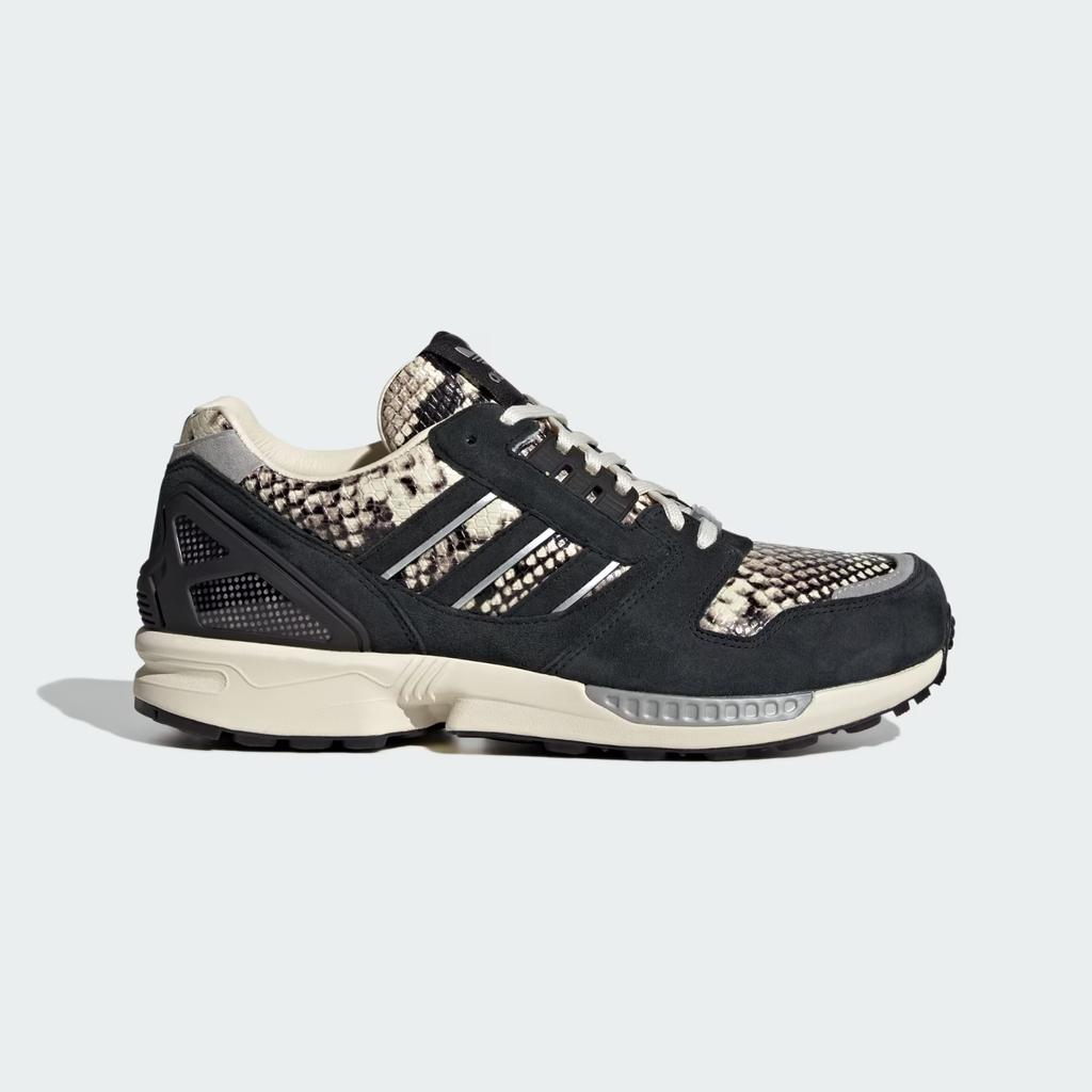 KI1383 adidas ZX 8000 Змеиная кожа Основной черный Кремовый белый (Мужской)