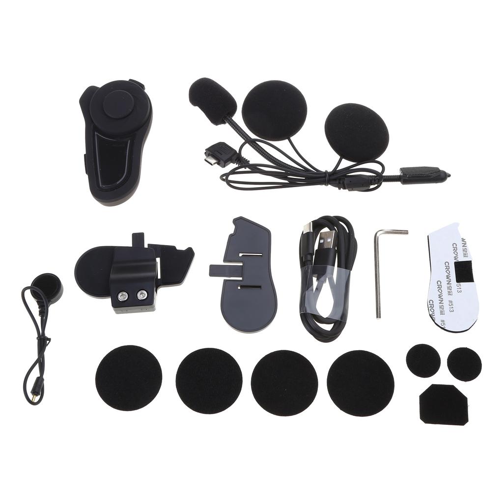 Motorcycle Bluetooth-compatible Communication System Headset