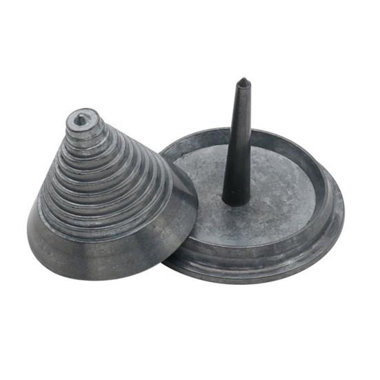 Балансир для лезвий газонокосилки, балансир для лезвий с металлическим ступенчатым конусом, балансировочный инструмент для газонокосилок, балансирует лезвия после заточки для большинства лезвий газонокосилок