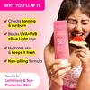 Dot & Key Watermelon Гиалуроновый охлаждающий солнцезащитный крем SPF 50 PA+++ Защита от ультрафиолета и синего света 50 г