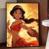Disney Арт-набор для алмазной мозаики «Принцесса Жасмин», ручная работа DIY, 5D, декор для дома, подарок