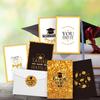 12 Pack Gold Foil Graduation Cards 2026 with Envelopes&Stickers Bulk Assortment for College,High School, Congrats Grad Gifts Decorations for Him Her