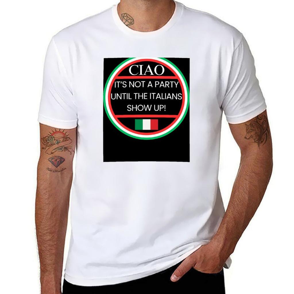 Ciao Party Shirt Tshirt Plus Size Nonshrink Tshirt