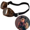 Steampunk Retro Glasses Dress Up Scratch UV Resistant Vintage Cool Halloween Glasses for Halloween Cosplay